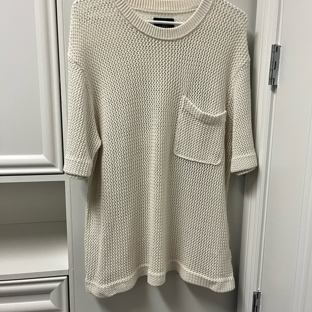Abercrombie & Fitch Cream Knit Top